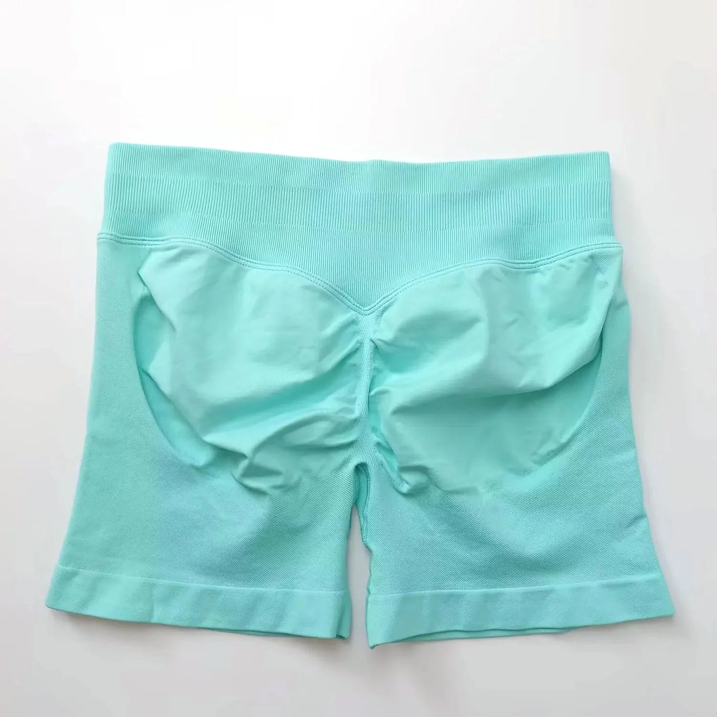 NCLAGEN Seamless Shorts 4.5" Gym Shorts Woman Scrunch Butt Fitness Sports Short Workout Seamless Leggings Running Yoga bottoms
